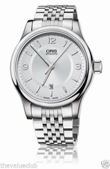 BRAND NEW Oris Classic Date White Watch 01 733 7594 4031-07 8 20 61 5709868385575