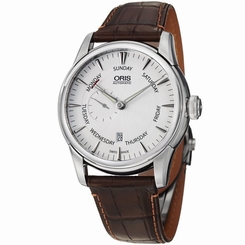 Oris Artelier Automatic Small Second Pointer Day Stainless Steel Mens Watch 745-