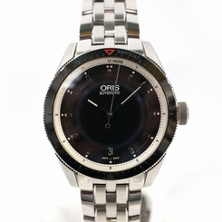 Pre-Owned ORIS Atrix GT 01 733 7671 4434-07 8 18 85 Men's SS Black Automatic, MD