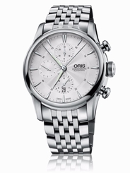 Oris Mens Artelier Chronograph Watch Automatic (0177476864051-0712373FC)