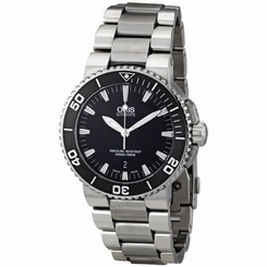 Oris Men's 73376534154MB Analog Display Swiss Automatic Silver Watch 845960027809
