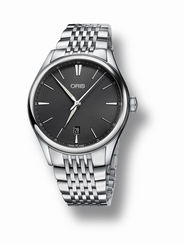 ORIS Artelier Date Gray Dial Stainless Steel Men's Watch 733 7721 4053