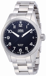 New ORIS Big Crown Professional Pilot SS Date 751 7697 4164M Men's Watch,AS