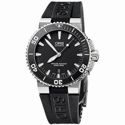 Oris Men's 73376764154RS Analog Display Swiss Automatic Black Watch
