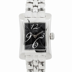 Oris Rectangular Date 2008 Stainless Steel Auto Ladies Watch 561 7620 4064 MB