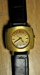 "Oris" ~17J cal.672-KIF Circa 1970's Swiss G/P case Lady's Wristwatch