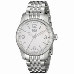 ORIS MEN'S 38MM STEEL BRACELET & CASE AUTOMATIC ANALOG WATCH 73376494031MB
