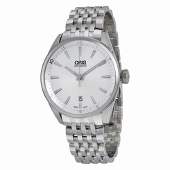 Oris Artix Automatic Silver Dial Stainless Steel Mens Watch 733-7713-4031MB