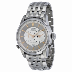 Fake AAA Oris Miles Automatic Silver Dial Stainless Steel Mens Watch 690-7681-4061MB Watch