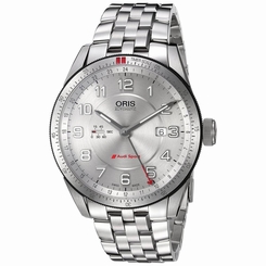 ORIS MEN'S 43MM STEEL BRACELET & CASE AUTOMATIC ANALOG WATCH 74777014461MB