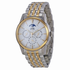 Oris Artelier Complication Silver Dial Mens Watch 01 582 7689 4351-07 8 21 78