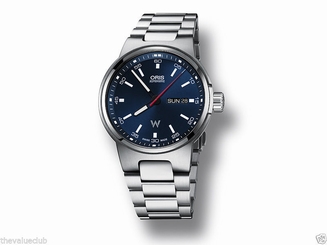 BRAND NEW Oris Williams Day Date Blue Watch 01 735 7716 4155-07 8 24 50