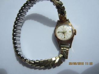 LADIES WRIST WATCH-ORIS-LUNETTE PLAQUE G-SWISS