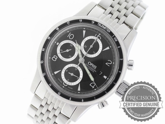 ORIS BIG CROWN TELEMETER CHRONOGRAPH 43 MEN'S BLACK 01 674 7569 4064-07 8 21 61