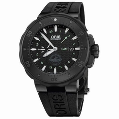Oris Mens Force Recon GMT Watch Automatic (0174777157754-SET)