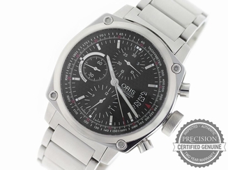 ORIS BC4 CHRONOGRAPH AUTOMATIC MEN'S 42MM BLACK 01 674 7616 4154-07 8 22 58