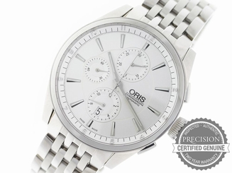 ORIS ARTIX AUTOMATIC CHRONOGRAPH SILVER MEN'S 44MM 01 674 7644 4051-07 8 22 80 845960026161