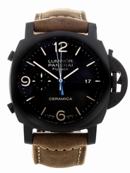 Panerai Luminor Chrono Flyback Ceramica Automatic Men's Watch PAM00580 New Orig