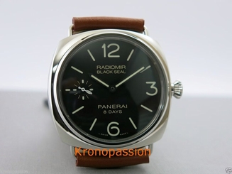 Panerai Radiomir Black Seal 8 Days Power Reserve PAM 609 R Series New !