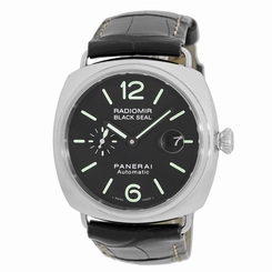 PANERAI Stainless Steel 45mm Radiomir Black Seal PAM 287 Automatic Warranty 2007