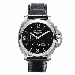 Panerai 44mm Steel/Leather Men's Watch PAM00321 7612456526862