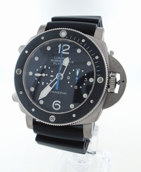 PANERAI PAM 615 Luminor Submersible 1950 3 Days Chrono Flyback Titanium