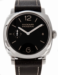Panerai Radiomir 1940 Manual 47mm Black Dial Alligator Men's Watch PAM00514 7613268265291