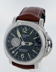 Panerai Pam 88 Luminor GMT 44mm Watch Brand New 7612456218057