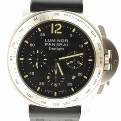 Panerai Luminor Daylight Pam 250 Chronograph Steel Automatic w/ Papers