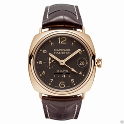 Panerai PAM00497 Radiomir 10 Days GMT Rose Gold PAM 497 Complete Ret: $34,900