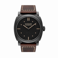  NEW Panerai Radiomir 1940 3 Days Ceramica Matt black ceramic 48mm Watch PAM00577