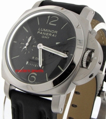Panerai Luminor 44mm 1950 GMT 8 Day Power Reserve AM / PM Pam 233 ! 7612456323515
