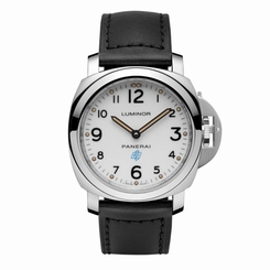 PANERAI MEN'S LUMINOR 44MM LEATHER BAND STEEL CASE MECHANICAL WATCH PAM00630