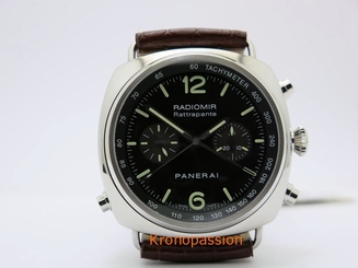 Panerai Radiomir Chronograph Split Second PAM 214 H Series New ! 7612456308772