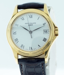 Patek Philippe Calatrava 5117J gent's RARE 18k Yellow Gold 37mm Automatic watch.
