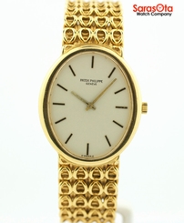 Patek Philippe Ellipse 3598 18K Yellow Gold Winding Luxury Dress Men's Watch