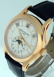 Patek Philippe Annual Calendar with Moonphase 18k Rose Gold 40mm watch.