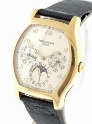 Patek Philippe Perpetual Calendar Moonphase $72,800.00 18k Yellow Gold watch.