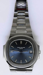 Patek Philippe Vintage Jumbo Nautilus Steel Mens Watch Box/Archival Doc  3700