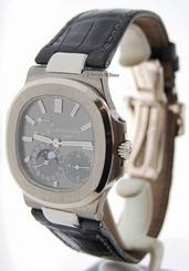 Patek Philippe Nautilus 18k White Gold Mens Automatic Watch Box/Papers 5712G 845960059725
