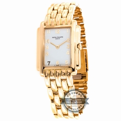 Patek Philippe Gondolo 4824/1J Quartz Yellow Gold Ladies Bracelet Watch