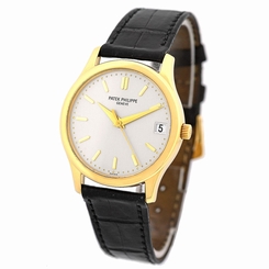 PATEK PHILIPPE 18K Yellow Gold Calatrava 3998-J Automatic 3998 Box Warranty