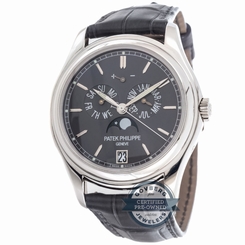 Patek Philippe Annual Calendar 5146P-001 Auto 39mm Platinum Mens Strap Watch 4954628125736