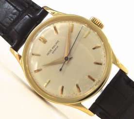 PATEK PHILIPPE - Vintage Ref. 570 Calatrava 18k Yellow Gold Circa 1961