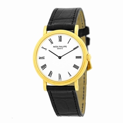 Patek Philippe 18K Yellow Gold 5120 J Calatrava Automatic Box & Papers Complete