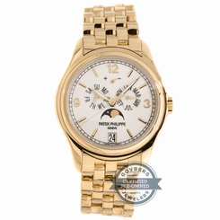 Fake AAA Patek Philippe Annual Calendar 5146/1J Auto 39mm Yellow Gold Mens Bracelet Watch Watch