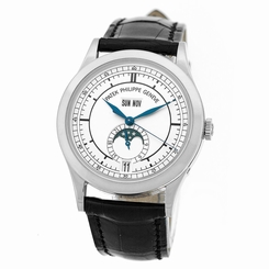 PATEK PHILIPPE 18K White Gold Annual Calendar # 5396 G Box Warranty 2011 MINTY