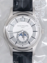 Patek Philippe Annual Calendar Mens 5205G 18K Gold B&P New Retail: $49,500.00