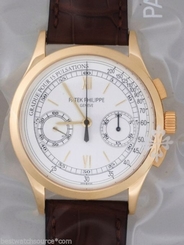 Patek Philippe Classic 5170J Chronograph Mens 18K Gold B&P New Retail:$84,900.00
