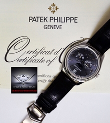 Patek Philippe 5146 Annual Calendar 18k White Gold Mens Watch Box/Papers 5146G